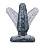 Blush Jet Smooth Anal Plug - Soft Flexible Butt Toy - Tapered For Easy Insertion - Base Anchors Plug Safely Outside The Body - Stay Put Shape For Comfortable Long Term Wear - Sex Toy For Men Women