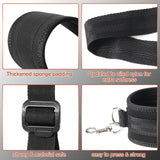 Sex Bondage BDSM Kit, Bed Restraints Set with Handcuffs Neck to Thigh/Ankle, Adjustable Leg Straps&Handcuffs for SM Adult Couple
