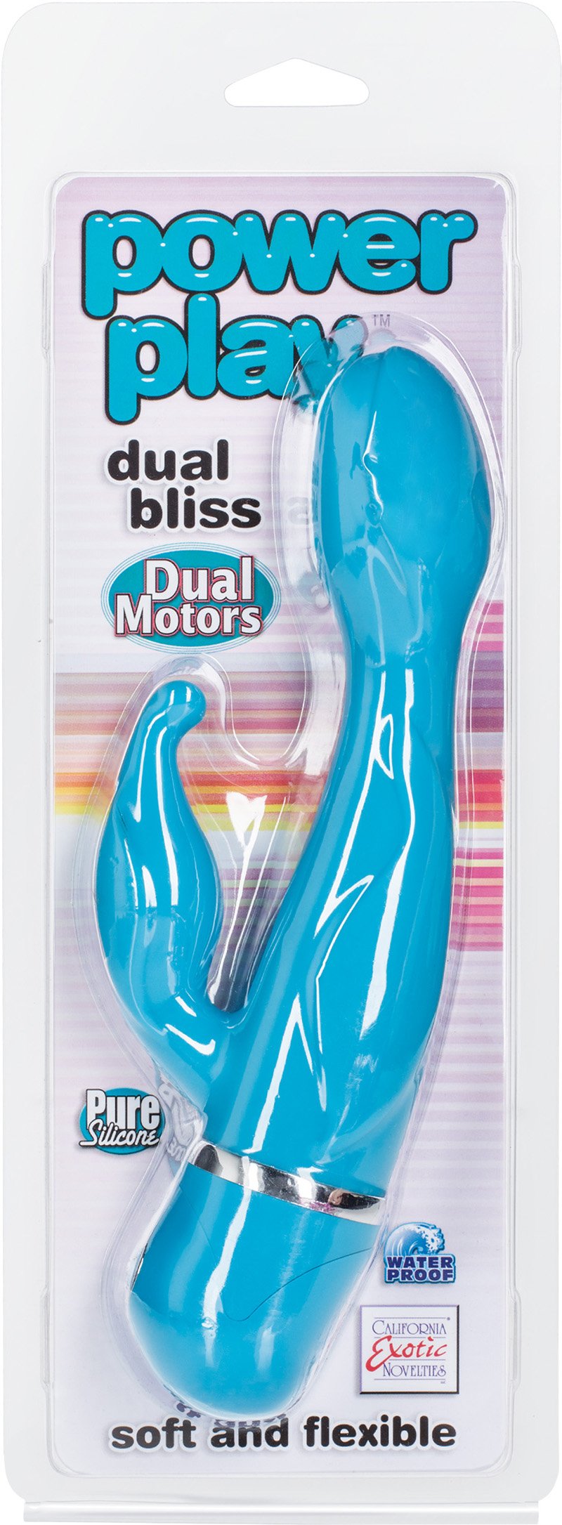 California Exotic Novelties Power Play Dual Bliss, Teal