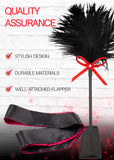 Sex Tickler for Adult Sex Play Spanking Ticklers Adults Bedroom Feather Whips for Play Blindfold BDSM Kit Fetish Toys Blindfold