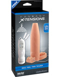 Pipedream Fantasy Extensions Real Feel Twin Teazer, Flesh