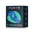 Forto F48 Vibr Double Cockring Blue