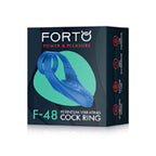 Forto F48 Vibr Double Cockring Blue
