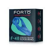 Forto F48 Vibr Double Cockring Blue