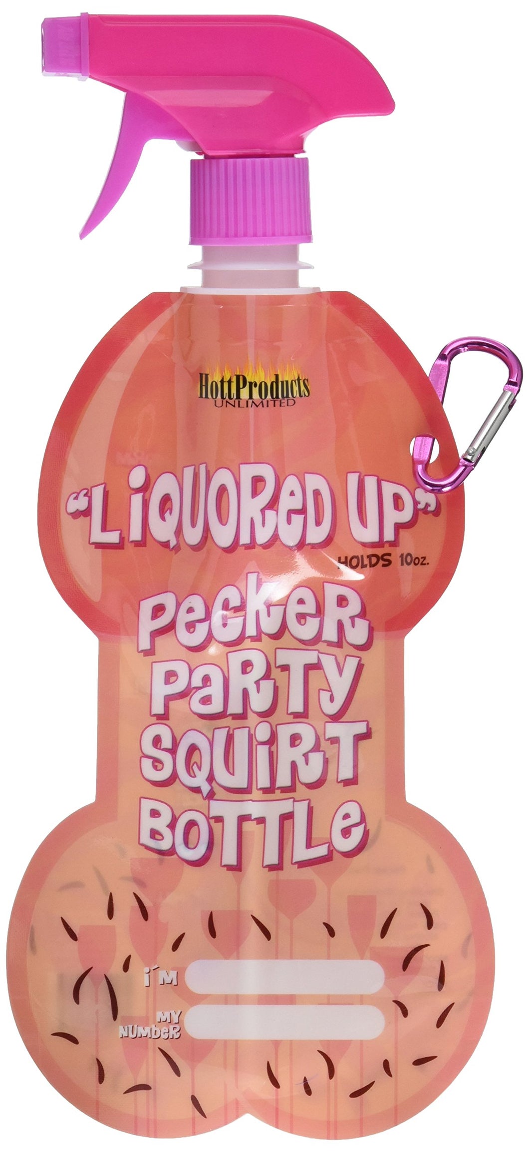 (D) Liquored Up Pecker Squirt Bottle 10 Oz