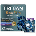 Trojan Bareskin Variety Pack Every Thin Premium Lubricated Condoms - 24 Count