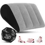 Prosixtoy Sex Position Pillow for Adults Sex Inflatable Pillow and Dice Sex Games for Adult Couples Sex Position Dice Position S