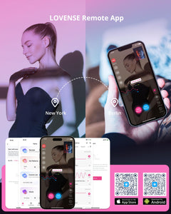 LOVENSE Gemini Vibrating Nipple Clamps, Bluetooth Adjustable Nipple Stimulator with App Remote Control, Rechargeable Sex Toys fo