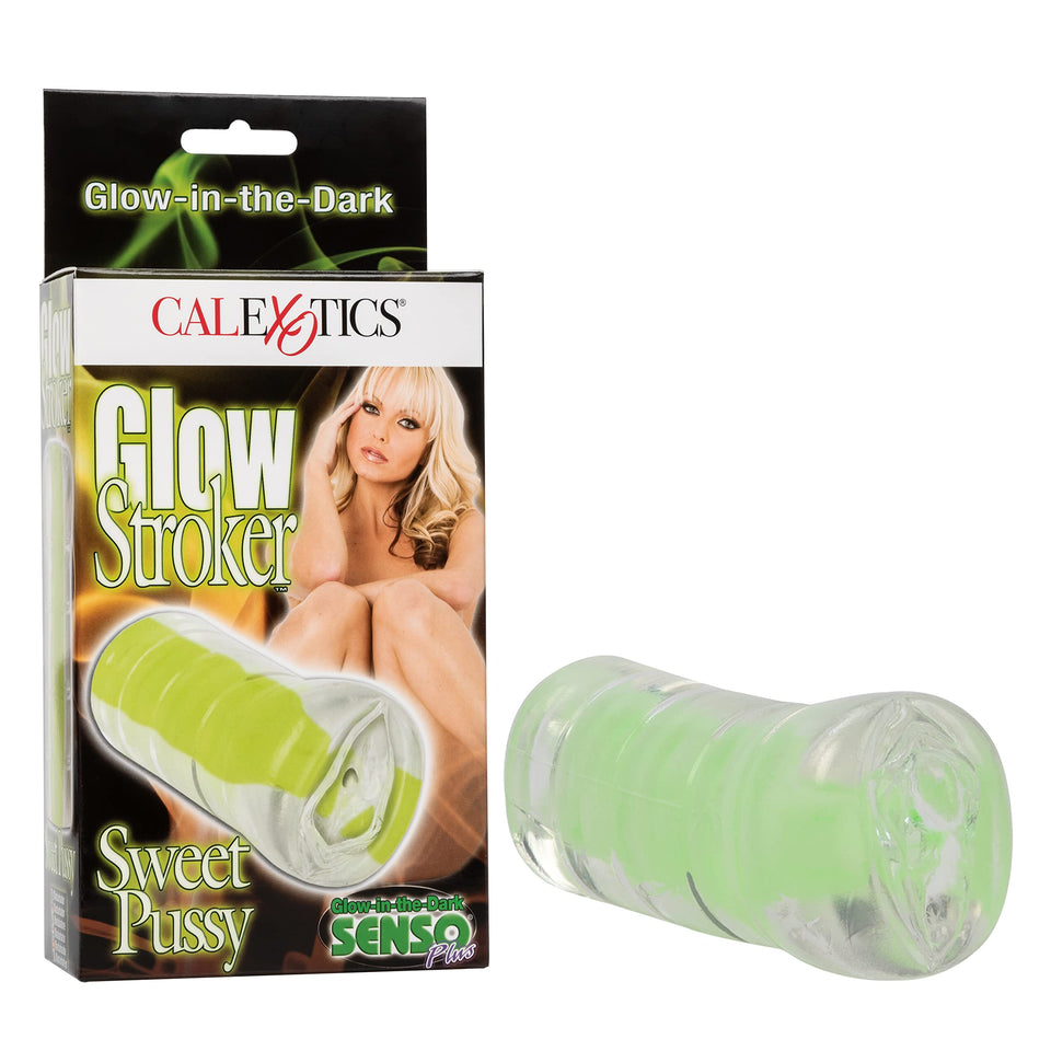 CalExotics Glow Stroker Masturbator, Sweet Pussy