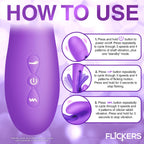 Flickers Tri-Flick Flicking Rabbit Vib