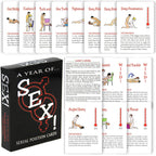 Medicle Sex Position Cards for Adult Couples - 52 Sexual Positions in a Sexy Poker Card Game for Foreplay and Fun Adult Sex Game