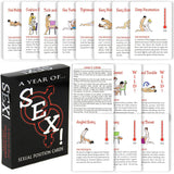 Medicle Sex Position Cards for Adult Couples - 52 Sexual Positions in a Sexy Poker Card Game for Foreplay and Fun Adult Sex Game