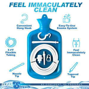 Cleanstream Water Bottle Cleansing Kit Blue