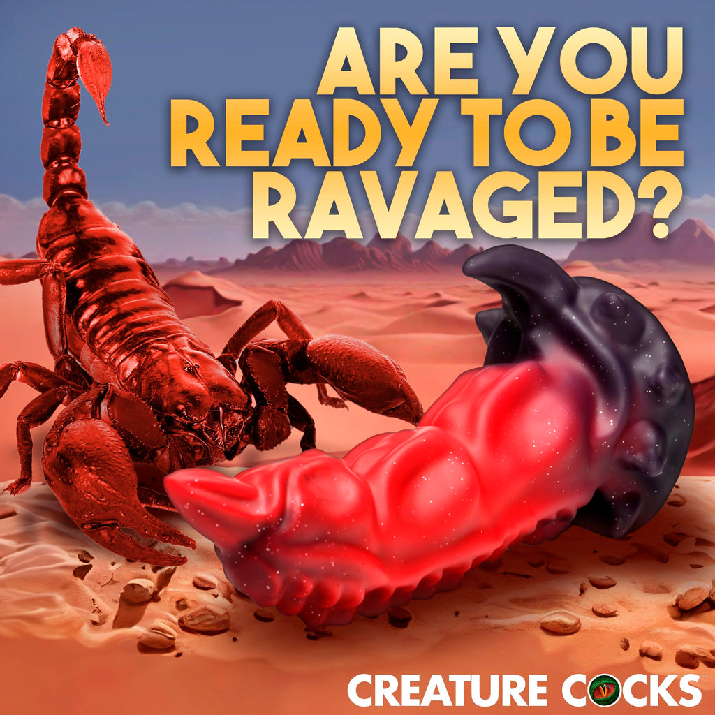 Creature Cocks King Scorpion Silicone Dildo