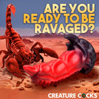Creature Cocks King Scorpion Silicone Dildo