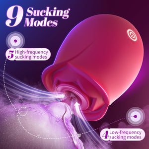 BIG SHOCKED Sex Toys Sucking Vibrator Rose Sex Toy Adult Toys Vibrater Nipples Clitoral Vibrators Dildo Rose Adult Toy 10 Suctio