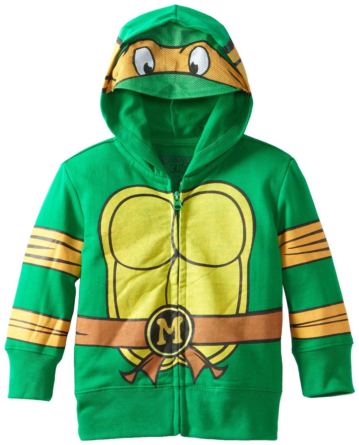 Teenage Mutant Ninja Turtles boys Costume novelty hoodies, Green, 3T US