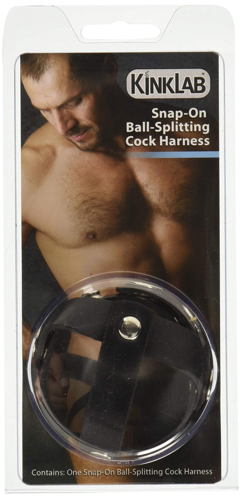 Kinklab Cock And Ball Harness, Rubber