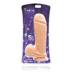 Thick Cock Balls And Amp Suction Dildo, Black, 10 Inch