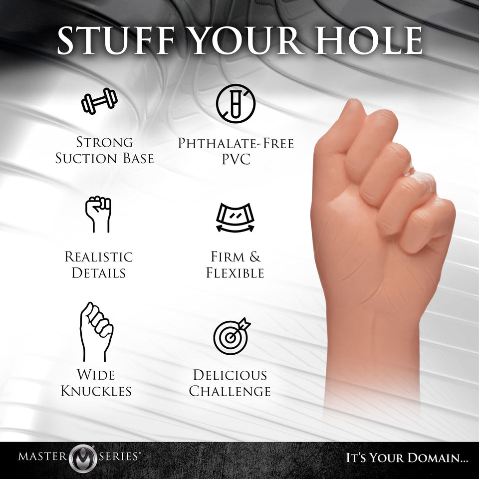 Master Series Knuckles Small Clenched Fist Dildo
