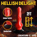 Creature Cocks Giant Hell-Hound Dil 2Ft