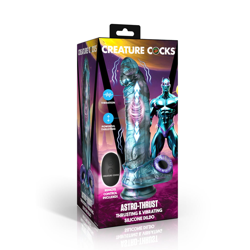 Creature Cocks Astro-Thrust Vibsil Dildo