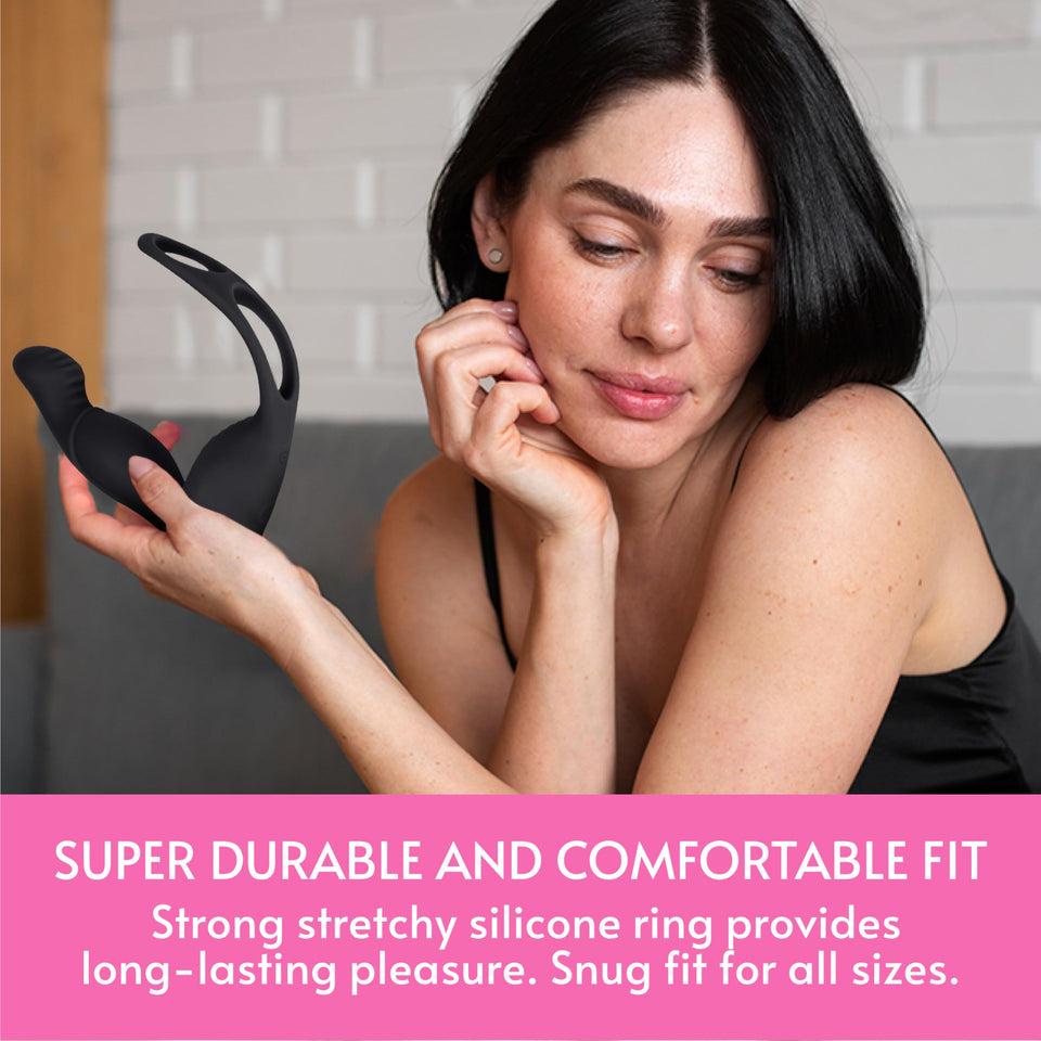 Sweet Vibrations Remote Control Vibrator Prostate Thrusting Sex Toy for Women - Powerful Thrusting Motor - Realistic Waterproof