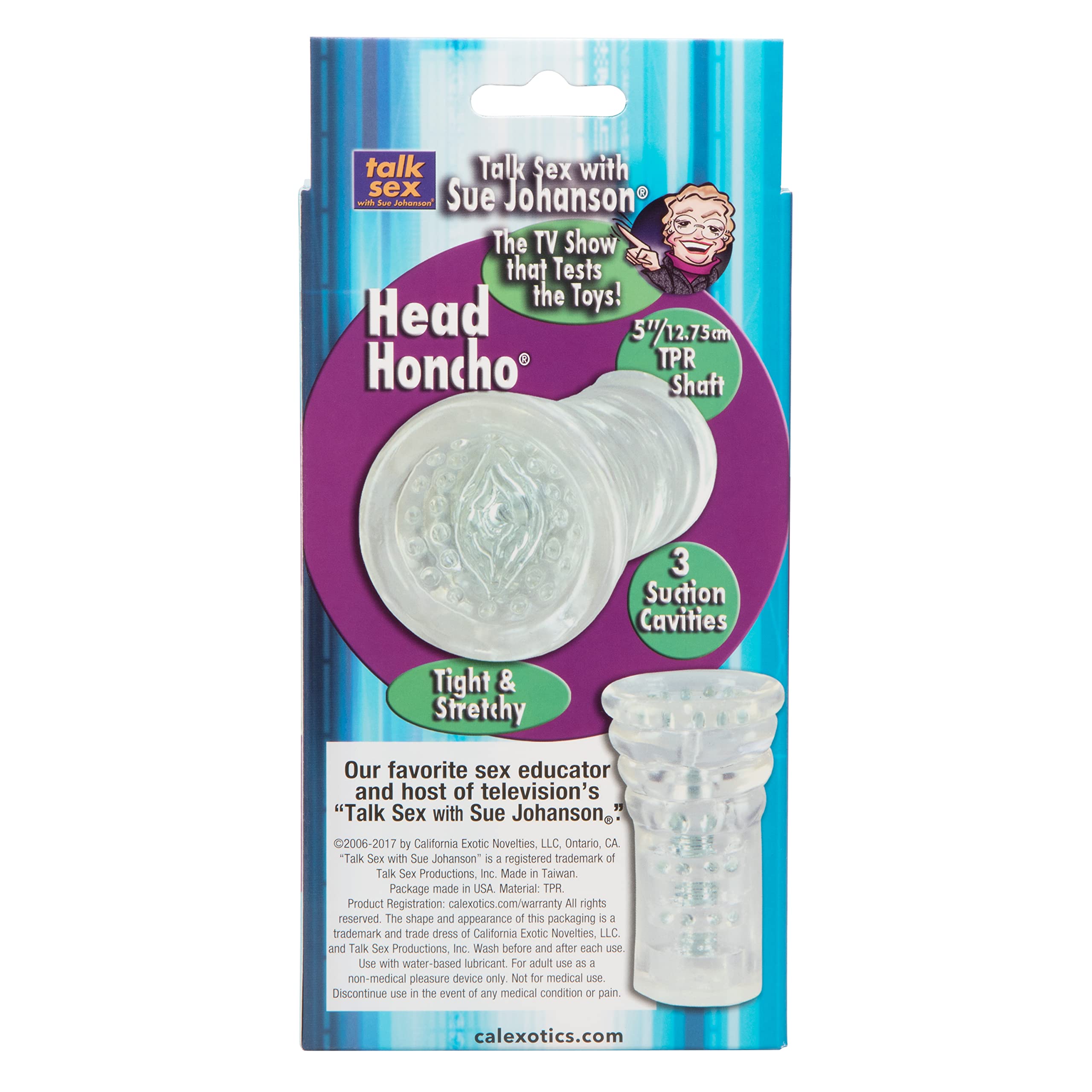 Sue Johanson'S Head Honcho