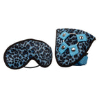 Furplay Harness And Mask - Blue Leopard