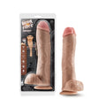 Blush Novelties 11.5 Inch Huge Dildo - 2.5 Inch Thick - Hand Sculpted Realistic Large Penis - Anal Dildo with Suction Cup Base &