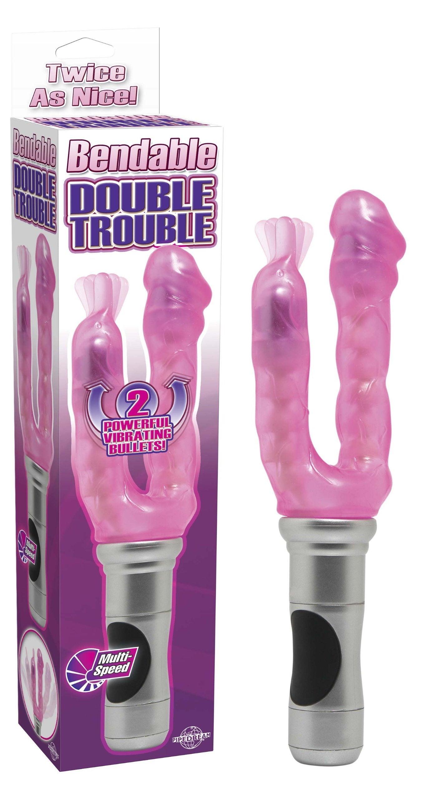Pipedream Bendable Double Trouble, Purple