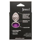 Jewel Small Amethyst Plug