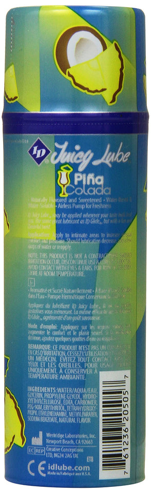 Id Lubricants 1706 Juicy Lube Pina Colada 38Oz