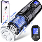 EORONE Male Sex Toy for Men Male Masturbator - Sex Toys for Men Adult Toys with 10 Vibrating & 6 Thrusting, Male Mens Sex Toys P