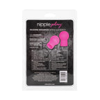 California Exotic Novelties Nipple Play Silicone Advanced Nipple Suckers, Pink