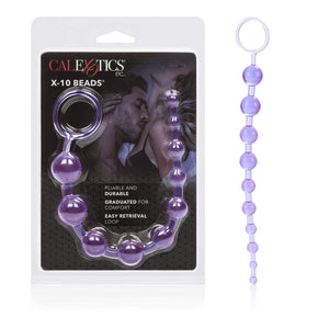 california Exotic Novelties X10 BeadsPurple