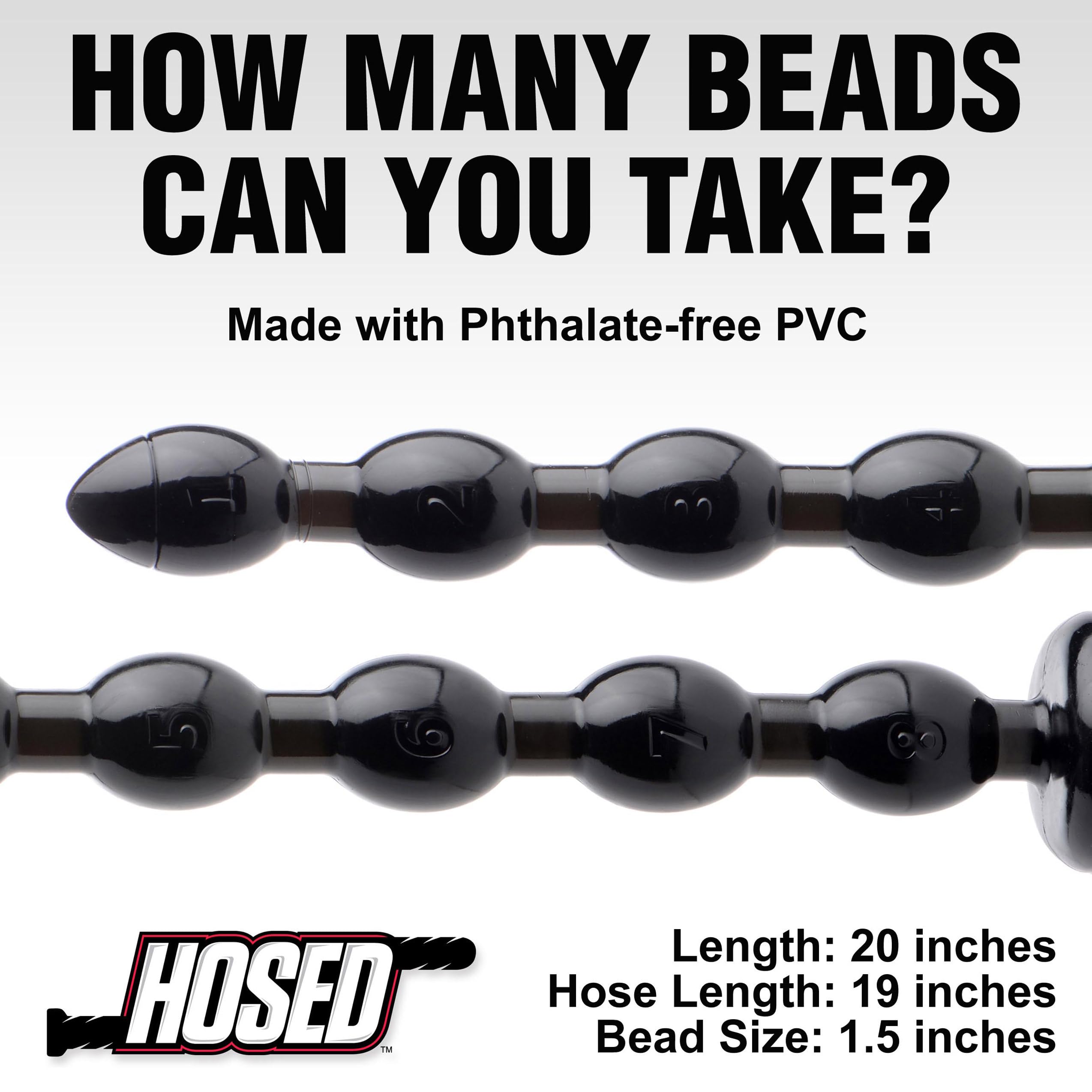 Hosed 1.5In Beaded Hose - 19In Long