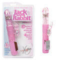 CalExotics Novelties Petite Thrusting Jack Rabbit Vibrator, Pink