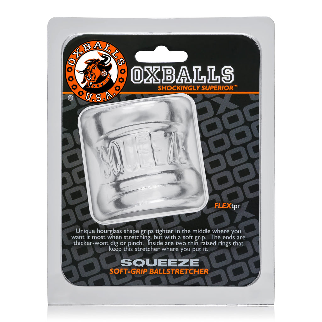 Oxballs Squeeze, Ball Stretcher, Clear