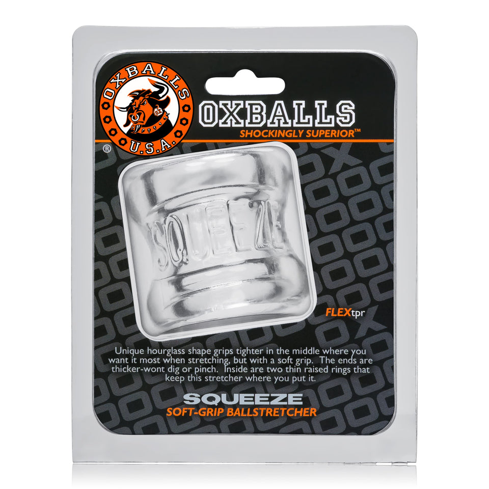 Oxballs Squeeze, Ball Stretcher, Clear