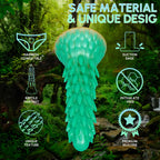 Dragon Dildo Sex Toys, 7.7 ' ' Monster Dildo with Suction Cup, Fantasy Huge Dildos, Silicone Butt Plug Anal Dildos for Women and