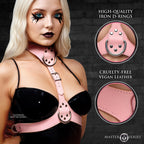Master Series Vixen Chest Harness Pink