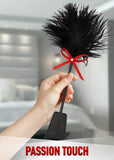 Sex Blindfold Adult Feather Tickler 15'' Set Sex Whip French Tickler Red Mask for Adult Bedroom Play