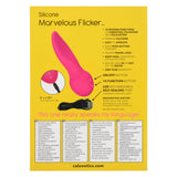 Calexotics Mini Marvels Marvelous Flicker - Silicone Waterproof Compact Vibrator - 10 Function Rechargeable Vibe - Adult Sex Toy