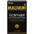 Trojan Magnum Ecstasy Ultrasmooth Lubricant,10-count