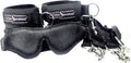 Sportsheets 7 Piece Fantasy Restraint Kit Black