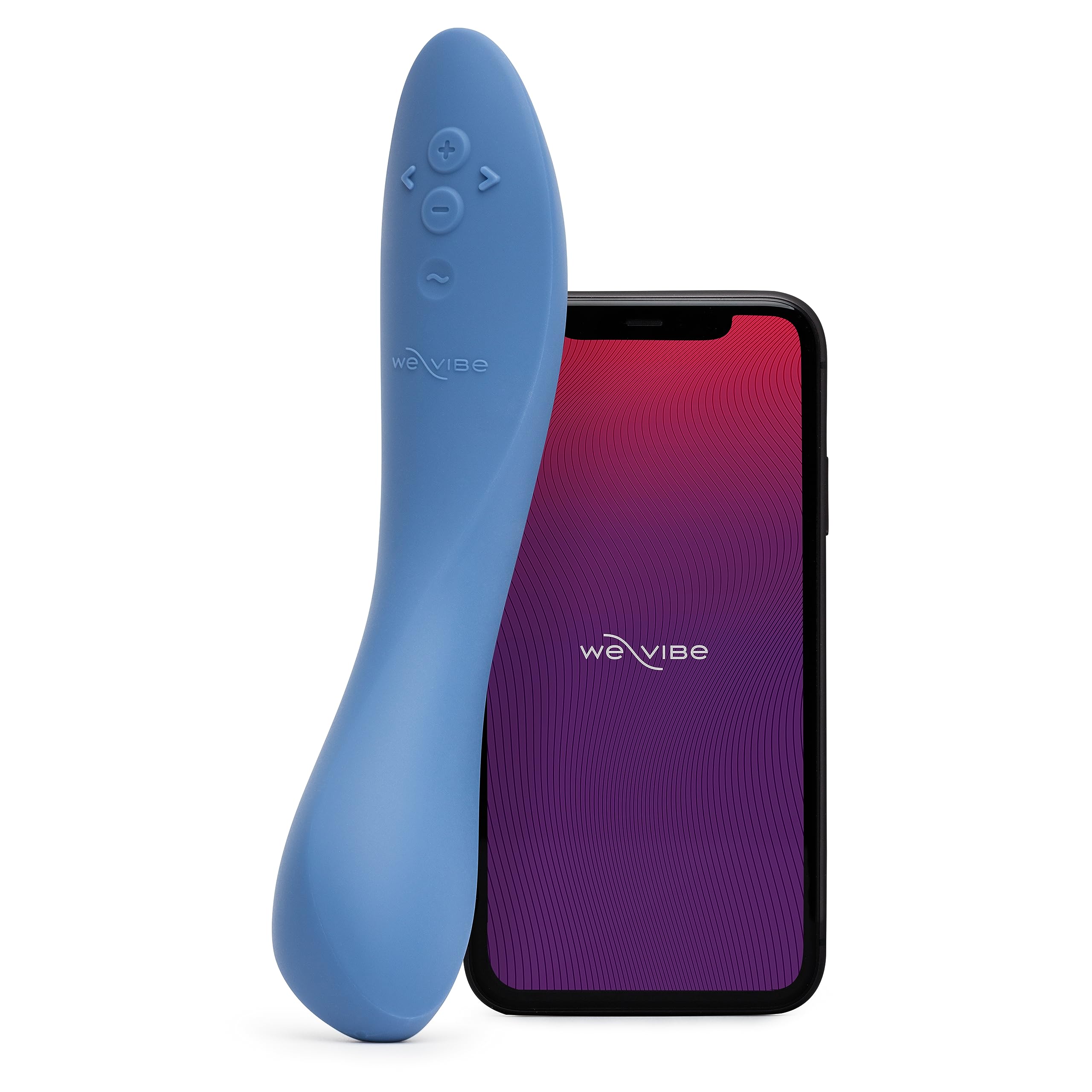 We-Vibe Rave 2 G Spot Vibrator | App Controlled G-Spot Stimulator Vibrator Dildo | Adult Sex Toy for Women & Couples | Personal 