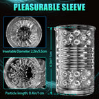 Sex Toys for Men Male Masturbator - Automatic Male Sex Toy with 7 Thrusting & Rotating Modes, Electric Pocket Pussy for Male Mas