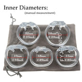 FYJENNICC HT-V4 Chastity Cage |LightweightResin Chastity Devices |Male Chastity Cage for Beginner |Adult Sex Toy |6 Color &5 Siz