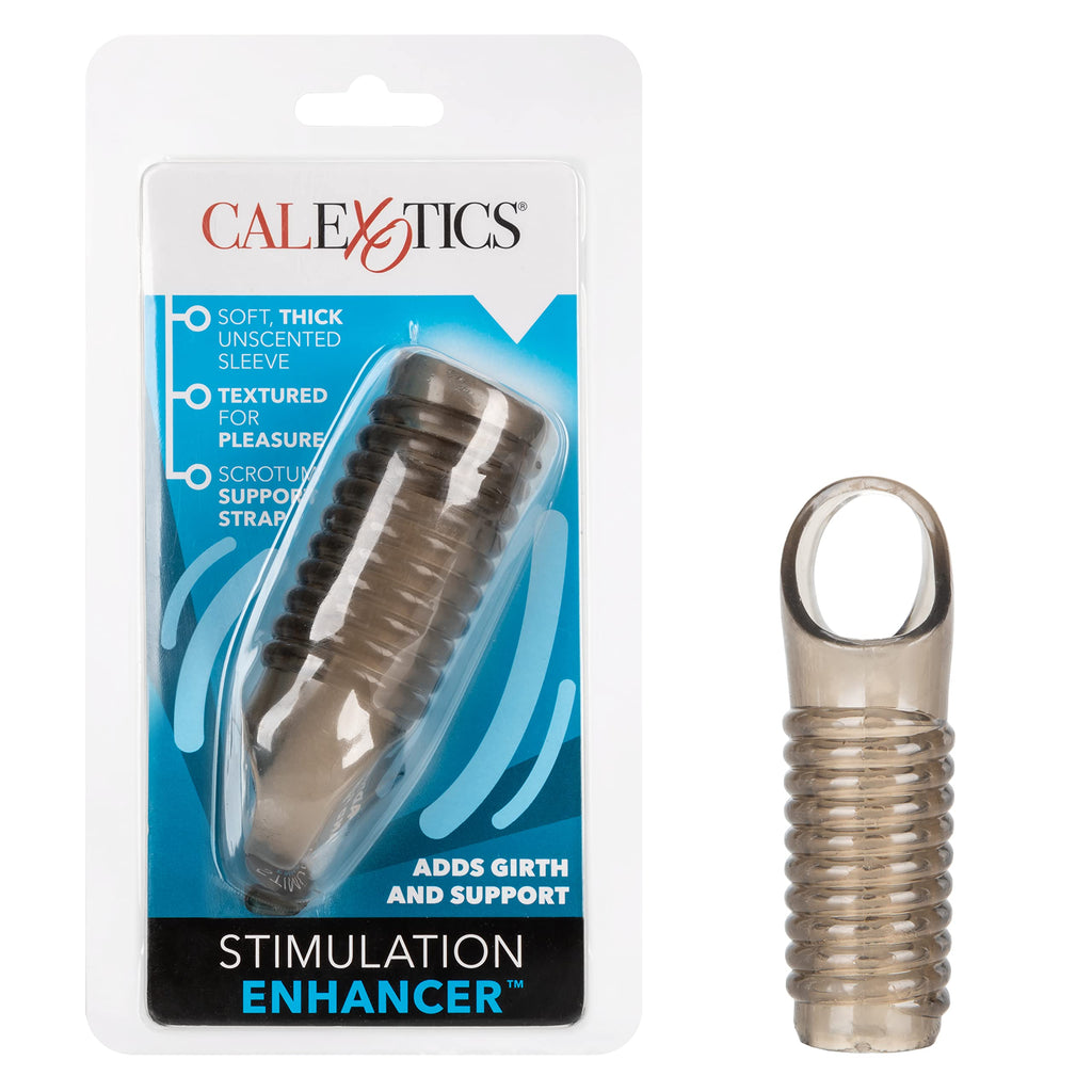 CalExotics Stimulation Enhancer Penis Sleeve - Smoke SE-1605-60-2